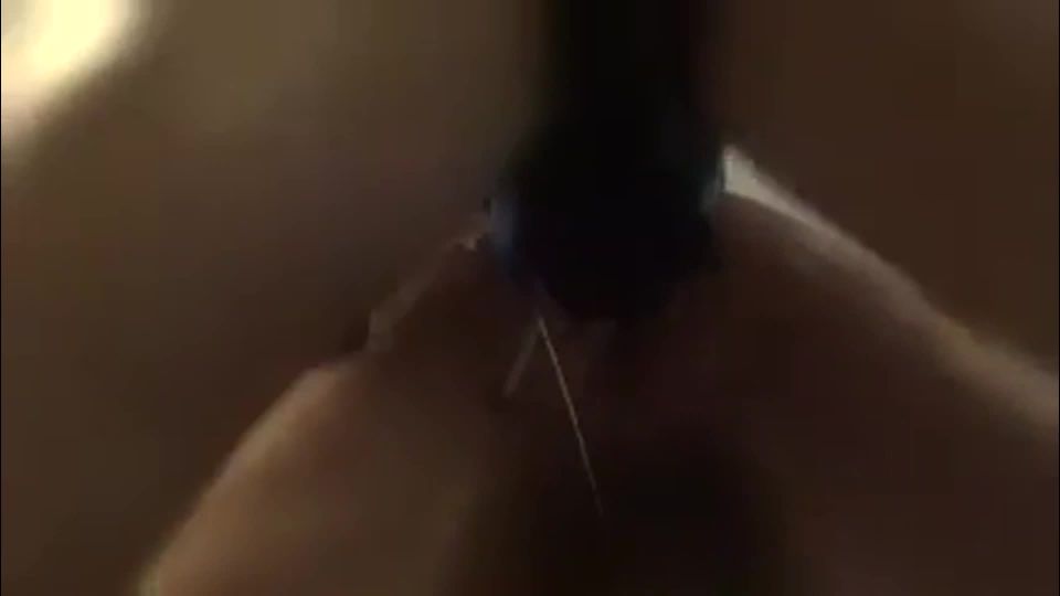 Wife huge strapon domination to gaping asshole her husband - strapon fuck - fetish porn long anal dildo