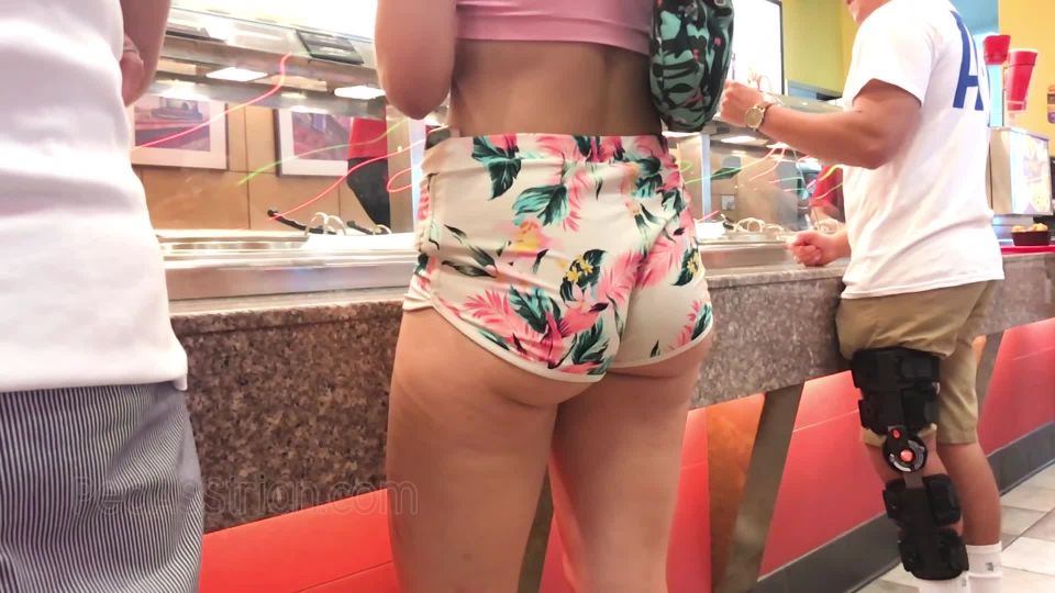 CandidCreeps 844 Epic Booty Shorts Public Ass Candid Booty Sh