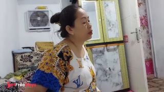 OLD MOTHER AND YOUNG INDONESIAN