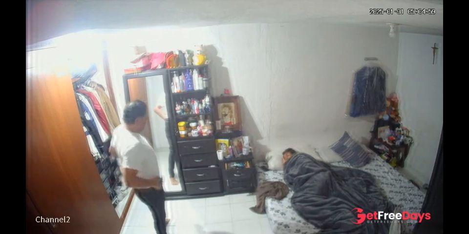 [Sleeping.Porn] He really wanted to stay with her a little longer, but he had to go to work