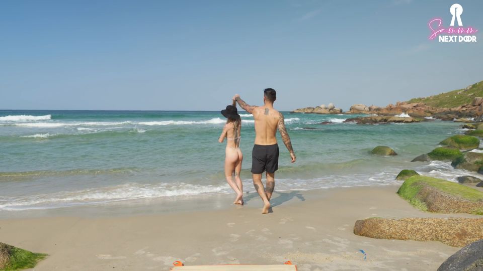 Video Hiking to a Nudiste Beach in Brazil  Outdoor Sex  SammmNextDo...