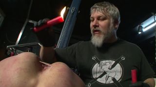 Ingo and his sexy bdsm sex slaves tied up and sy toyed Qu...