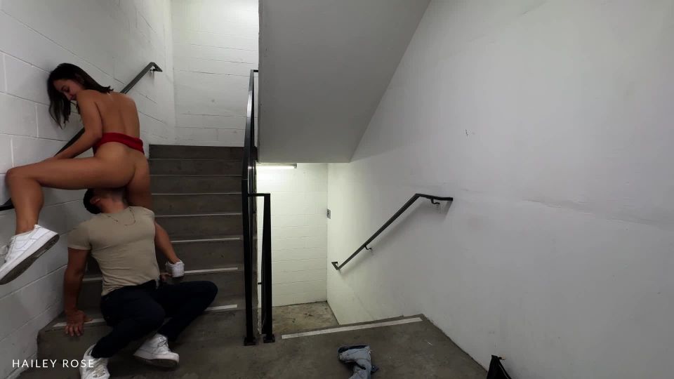 6212 Caught Fucking In Our Public Stairwell   