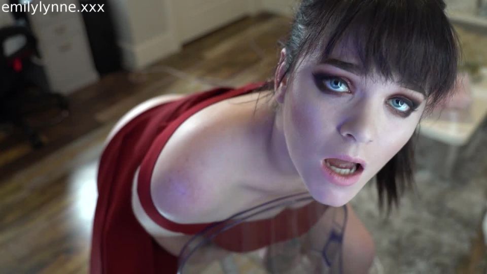 Emilylynne_-_red_dress_cums