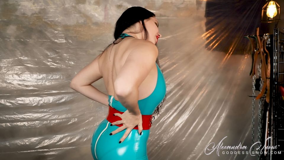 Goddess Alexandra Snow_Latex Body Worship 