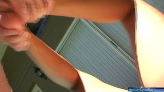 Amberathome com Double Foot Job