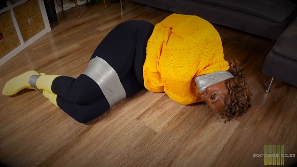 free adult clip 43 Nyxons Bondage Files - Nahla Taped And Encased In Nylon By Intruder - FullHD 1080p - bondage - femdom porn bdsm bondage girl