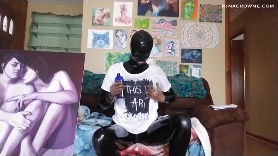 Femdom porno Nina Crowne - Esto es Art Femdom