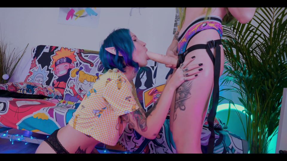 Keokistar - teens ELVES fucked ASSES giant Strapon - Perfect ass