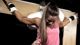 TickleTherapy - Fitness bikini girl Kristina standup by Elya.