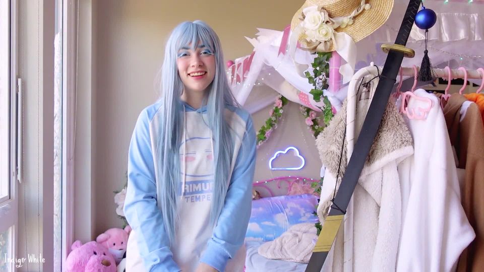 Indigo White Pt 1Casual Rimuru Blowjob UWU - INDIGO WHITE - 1080p