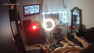 HD 720p: 15 June 2025 Voyeur Threesome Show with Dalila Grande Tarico