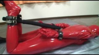 7167 Red Rubber Girl Deformation Restraint