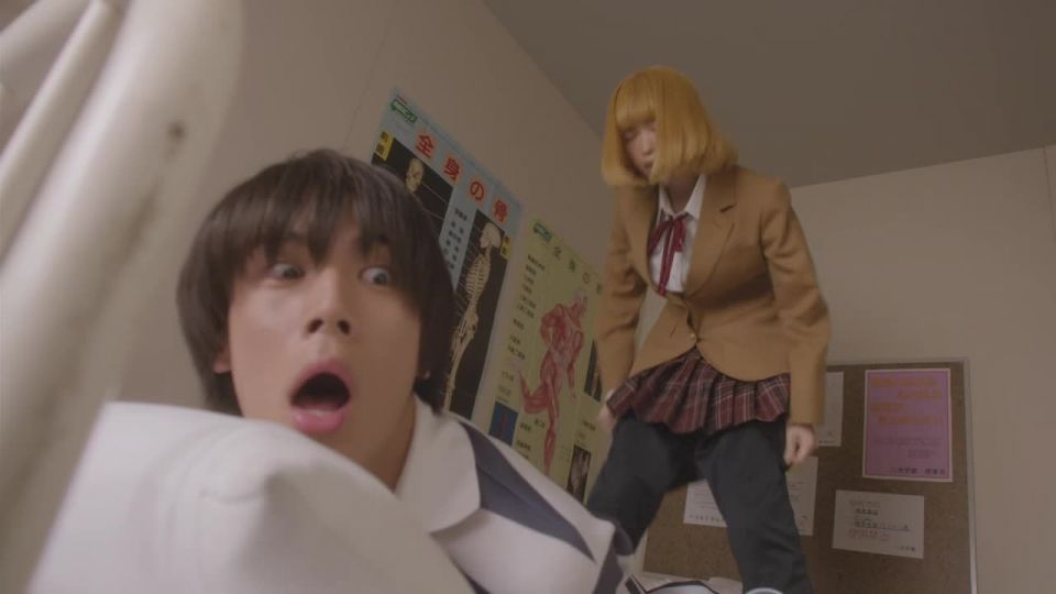 Rena Takeda, Asana Mamoru, Aoi Morikawa, etc - Kangoku Gakuen Prison School s01 (2015) HD 720p - (Celebrity porn)