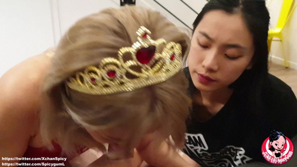 Junio Liu & Xiaoyu caliente Duo chinos adolescentes doble juego XXX