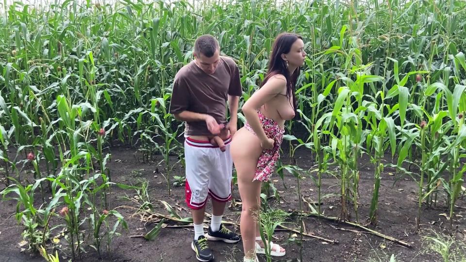 online xxx clip 40 girl crush fetish JuliaSayNo - I Fucked My Horny Stepsister In The Cornfield During The Rain And Came On Her Ass - [PornHub] - 2025 (FullHD 1080p), amateur on femdom porn