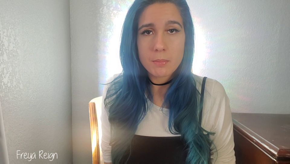 Freya Reign - Jerk Off While Your Family Visits - Blackmail fantasy