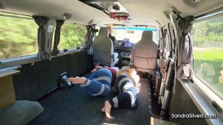 Duct Taped Damsels Sandra and Liz Driven To Unknown Dest...