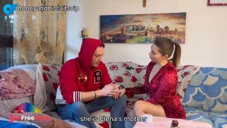 My mother-in-law provokes me while I wait for my wife I cant resist fucking her- Subtitle English