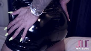 JolieAndFriends: Samantha Di Piacci - The Shiny Black Queen  | bareback | anal porn duke hardcore xxx