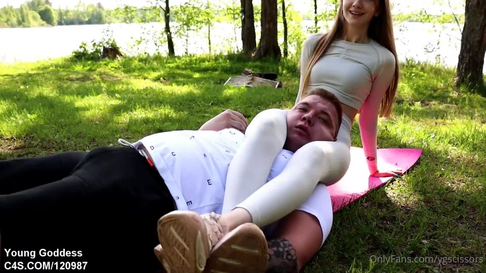 free porn video 37 angelina castro femdom Young Goddess – Crushed By The Lake, foot gagging on gangbang xxx