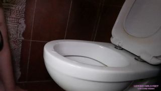 free adult video 49 best femdom sites Licking Girls Feet – Pamela And Evelina – Lets Check How Clean Our Toilet Is, russian on fetish porn