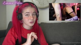 Emmafiore - first part of my video reaction to amateur latin porn this time megviciousvip and bob 30-11-2021
