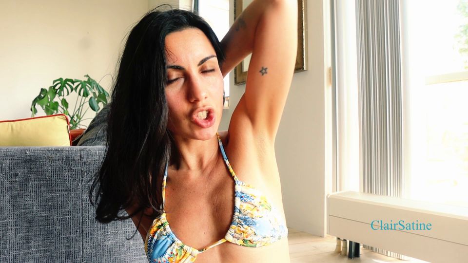 clip 30 Clair Satine - Crazy for my Armpits - FullHD 1080p - fetish - pov girl wedgie fetish