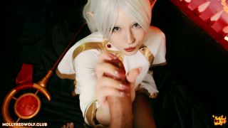 Molly Red Wolf - Elf Frieren Pleases A Traveler 2160P - Mollyredwolf