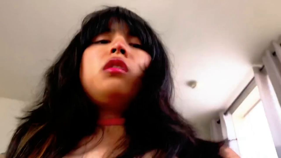 Trans Goddess Caught by Ur Roommate JOI Melissa Masters (Femdom porn)