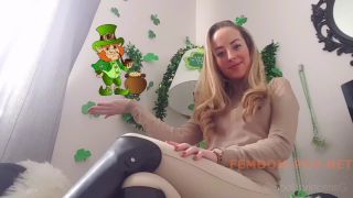 Princess G - My poppers popping leprechaun’s pot ‘O’ gold - (Femdom porn)
