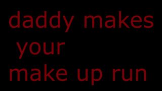 Masturbation Porn RUINED MAKEUP dirty whore gets WRECKED INTENSE DIRTY TALKING SOLO MALE