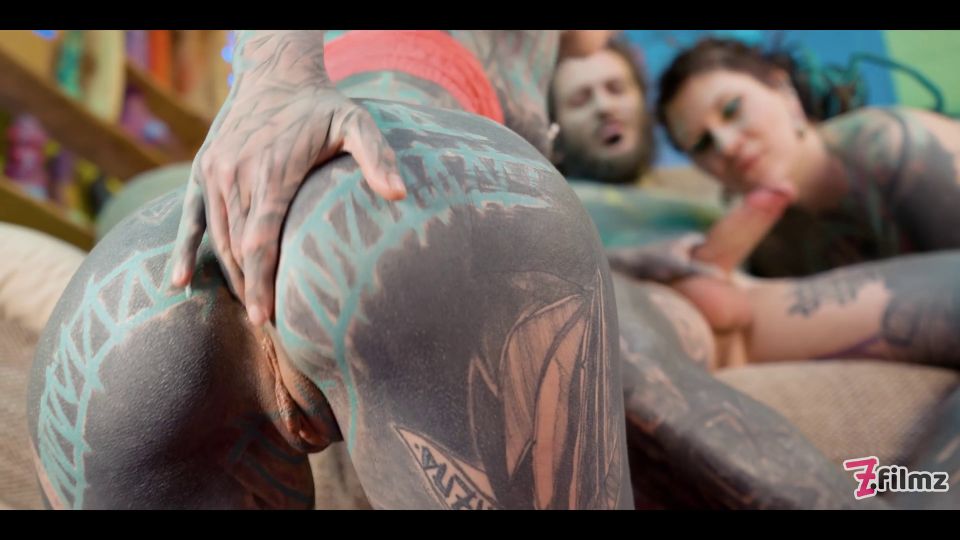 Anuskatzz, Illuz - Alternativa TEENS mierda con tattoed gu...