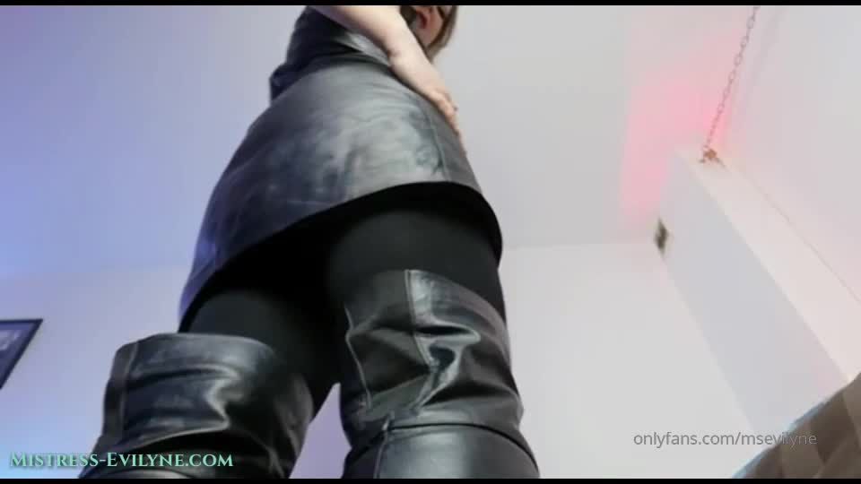 Miss Evilyne - Grovel At My Feet Worm on femdom porn romi rain femdom