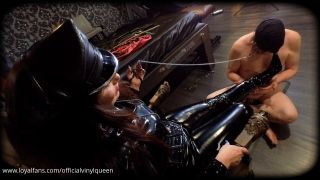 Vinyl Queen Boot Worship In The With Slave Joe Chastityteaseanddenial (Femdom porn)