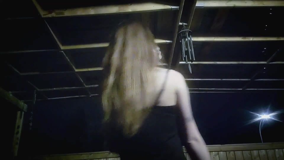 Smoking Cigarette At Night outside - Smoking