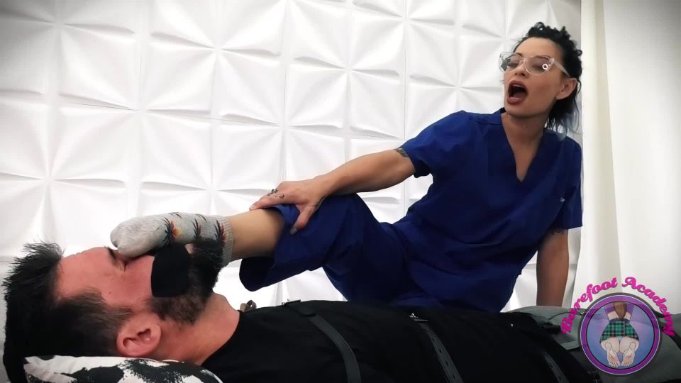 xxx clip 12 annie cruz femdom femdom porn | Barefoot Academy: Patients Pungent Punishment Part 2 | femdom