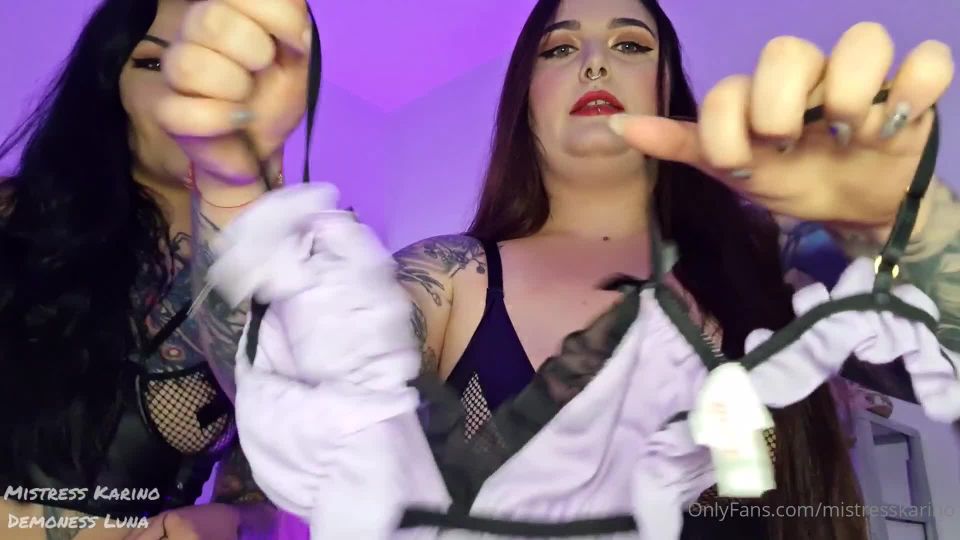 Señora Karino - Demness Luna y yo te transformaremos de esclavo feo en nuestro maricón POV - (FullHD 2024) Nuevo Porno