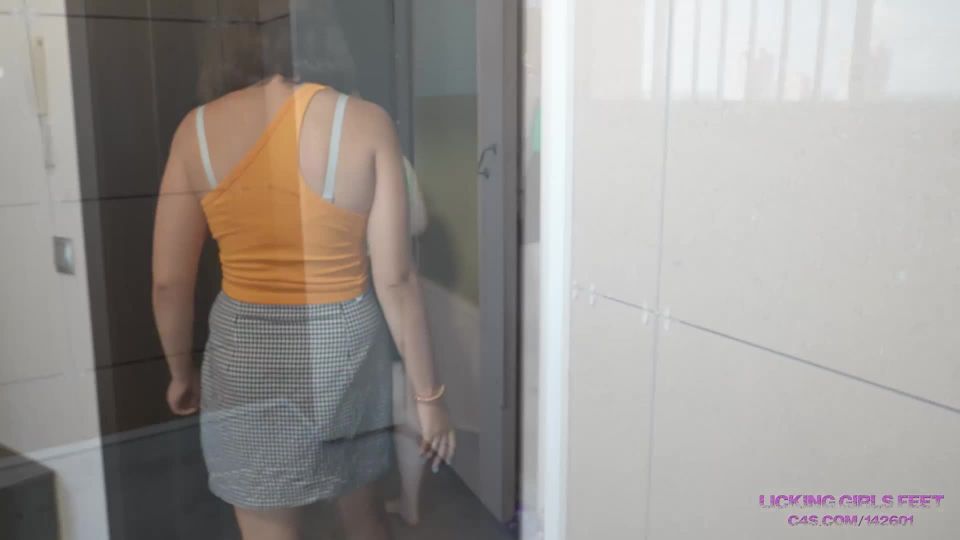 Part 1 Licking Girls Feet - AURORA, JANE and NICOLE - Acquaintance with a new slave