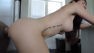 Ashley Alban's Sexy Solo Doggy Style Anal 2 Action