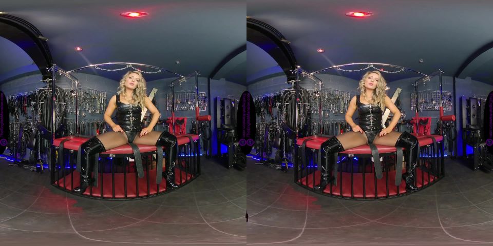 online clip 21 femdom bound fetish porn | The English Mansion – Mistress Courtney – Dungeon Mistress Worship JOI – VR | fetish
