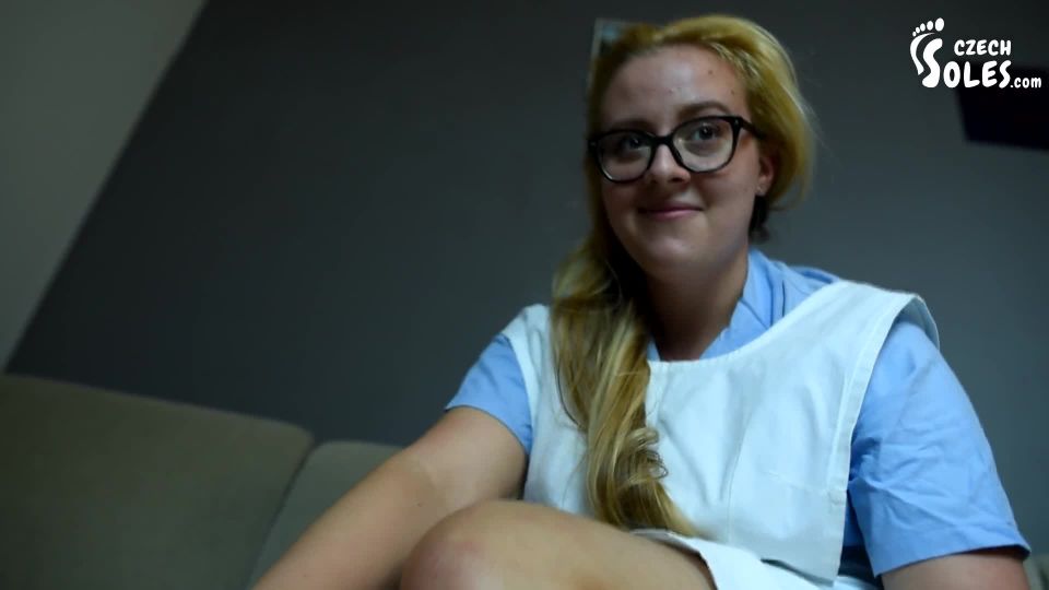 Czech SolesBarefoot Nurse Needs You Attention, POV (Nurse Feet, Bare Feet, Socks, Pov Foot Worship, Foot Tease) - 1080p
