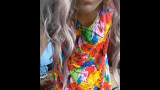 porn clip 31 brat fetish big ass porn | Crossdresser Kitty - Playful Shemale Holding Phone Taking Cute Mirror Selfie - FullHD 1080p | transsexual