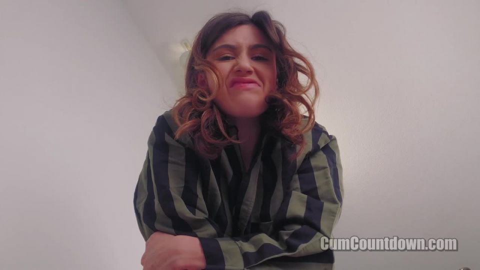 ebony smoking fetish pov | Cum Countdown - Consume My Bodily Waste | femdom pov