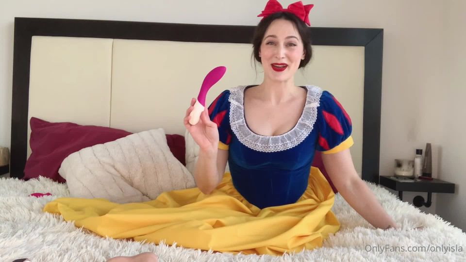 Isla D - onlyisla () Onlyisla - presentando blanco nieve y los siete consoladores que buscan aún más de un romp con su f 26-10-2020