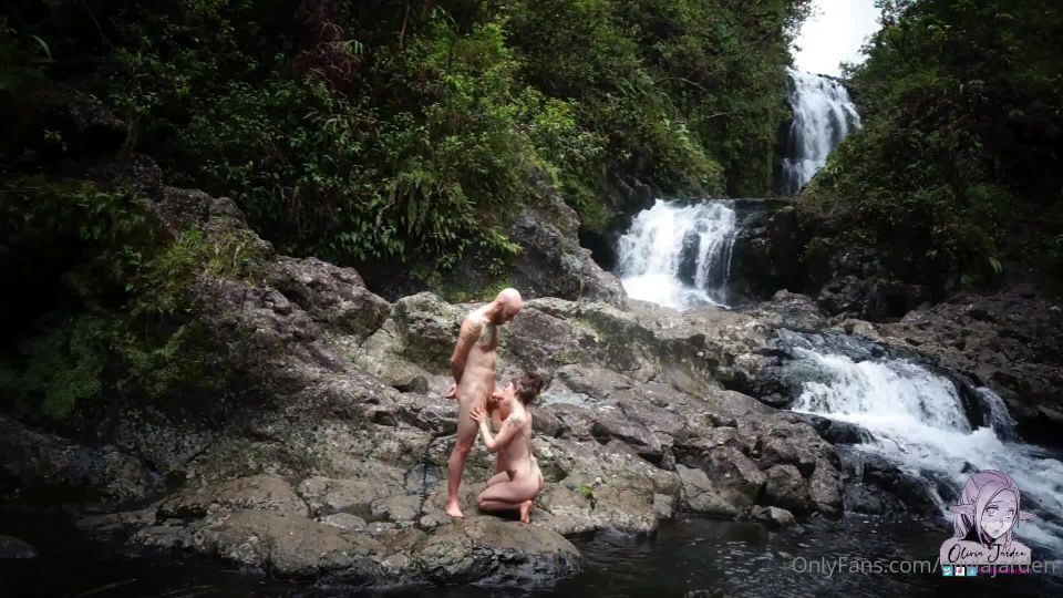 Olivia Jarden Oliviajarden - our very first sexy video ever and it was pretty epic oui waterfall frolic pt of 16-05-2020