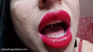 online clip para adultos 3 Alpha Diva Alexandra – Peligrosos labios rojos - instrucciones de masturbarse - masturbación porno edyn blair femdom