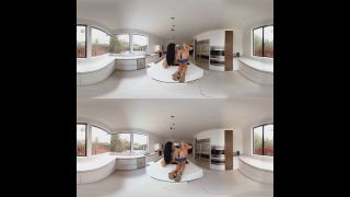 VR Interracial Lesbian Sex - PS VR