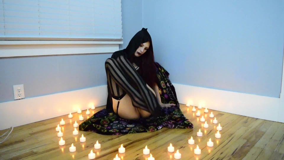 online video 10 MissKittyMoon – Dark Witchy Kitty Halloween 2017 on fetish porn hot femdom pegging