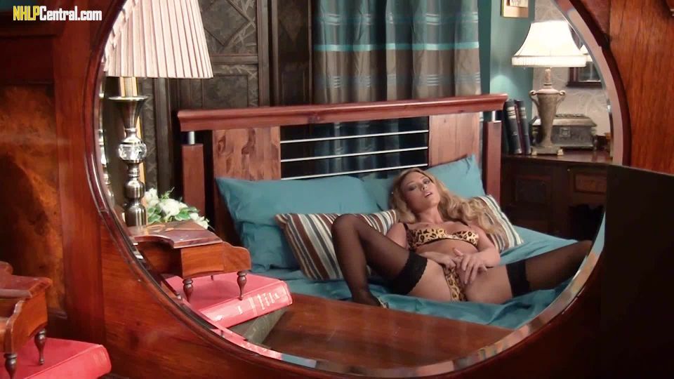 Natalia Forest - Moody on blue! - High heels